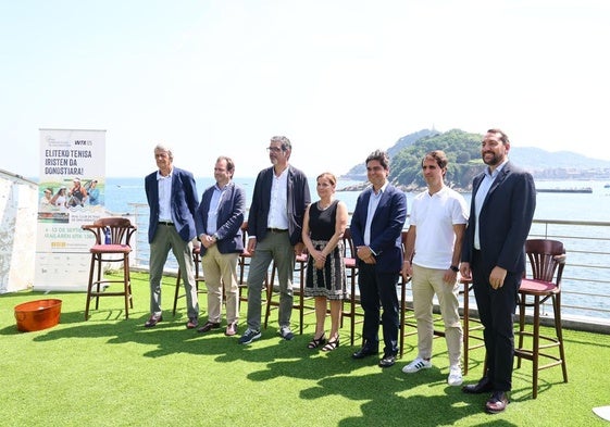 Presentación del Open Internacional de San Sebastián.
