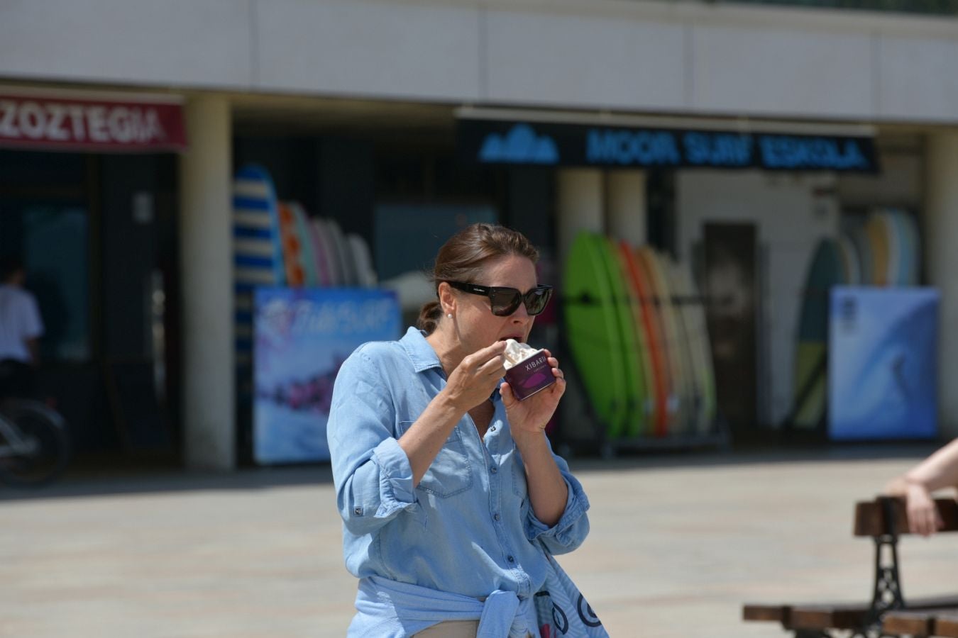 Luchando contra el calor en Gipúzkoa