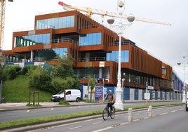 El edificio GOe del Basque Culinary Center afronta ya la fase final de la obra.