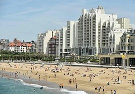 La Grande Plage de Biarritz en Iparralde