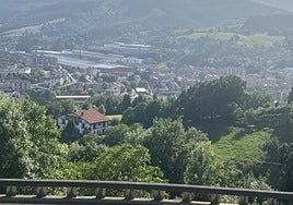 Bonita vista del casco urbano desde los preciados parajes de la Antigua.