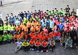 Foto inaugural de las olimpiadas realizada el 16 de mayo con todos los participantes de esta 1ª edición.
