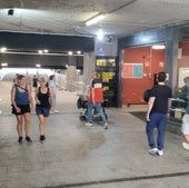 Reabren el pasadizo de Atotxa bajo la estación del Norte