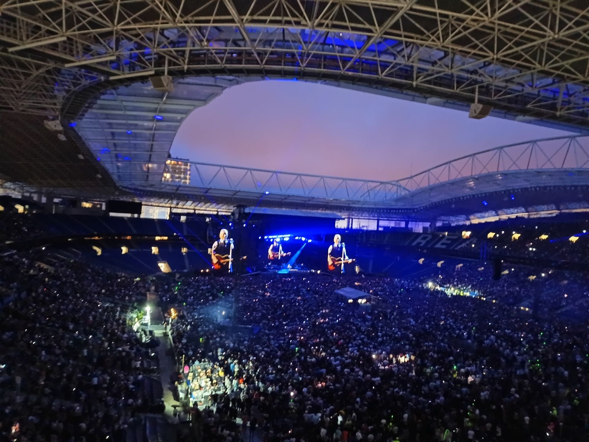 Anoeta se rinde al show de Bruce Springsteen