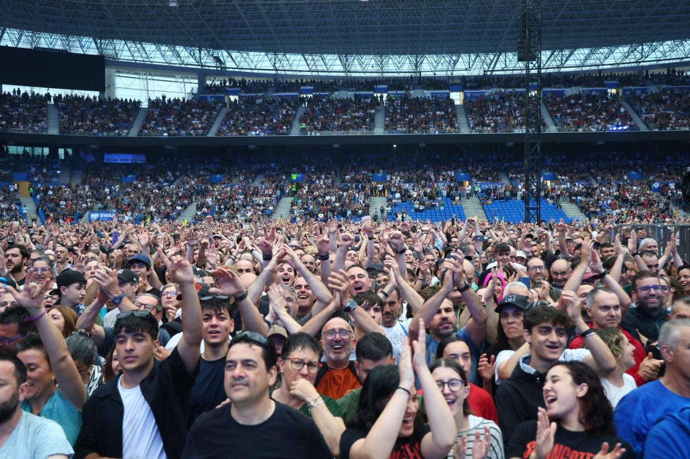 Anoeta se rinde al show de Bruce Springsteen