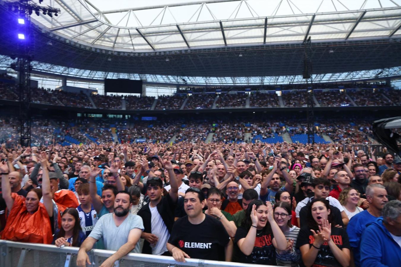Anoeta se rinde al show de Bruce Springsteen