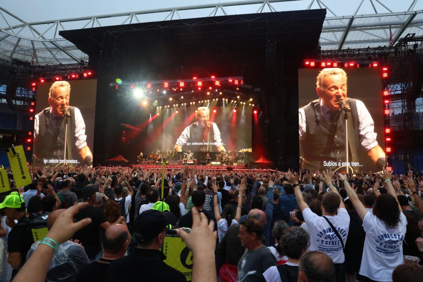 Anoeta se rinde al show de Bruce Springsteen