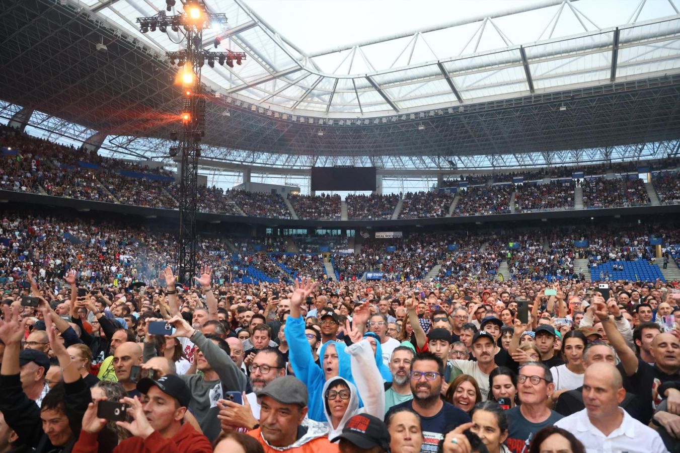 Anoeta se rinde al show de Bruce Springsteen