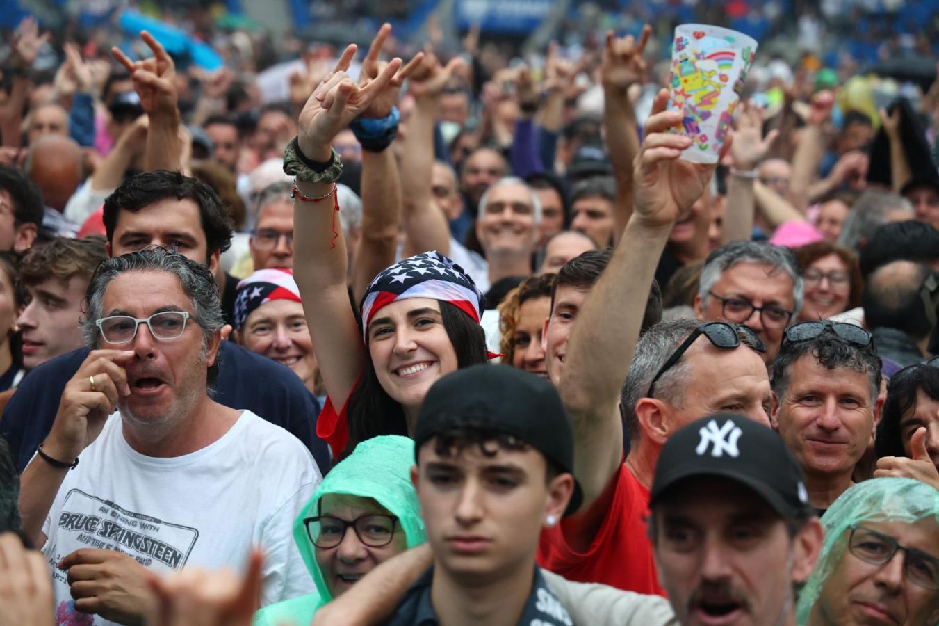 Anoeta se rinde al show de Bruce Springsteen