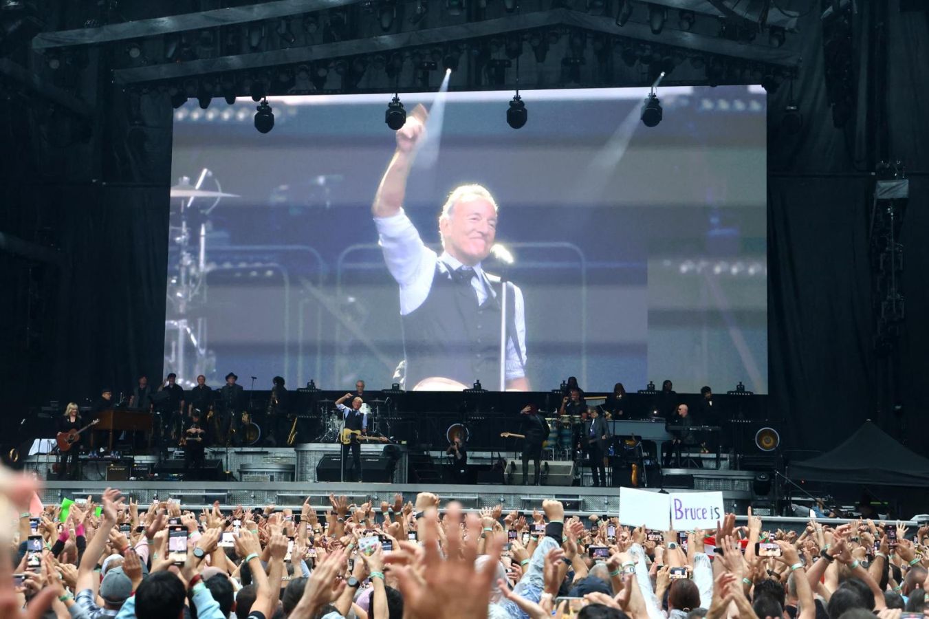 Anoeta se rinde al show de Bruce Springsteen