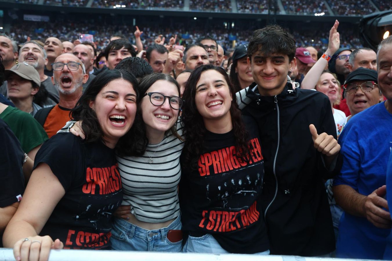 Anoeta se rinde al show de Bruce Springsteen