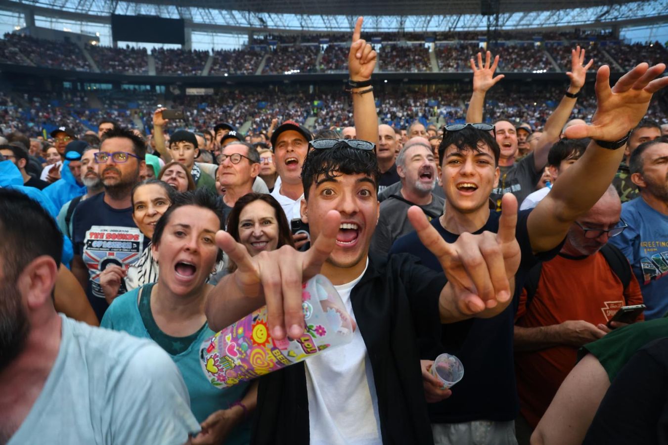 Anoeta se rinde al show de Bruce Springsteen