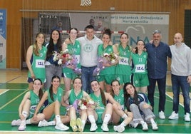 IZ4 Ikasbasket mantenía el bloque con el que logró el ascenso a la categoría de bronce estatal y la mantuvo con mucha holgura.