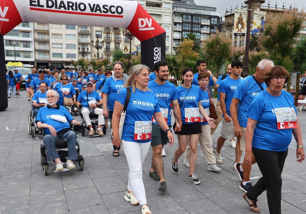 Marcha solidaria de ATECE