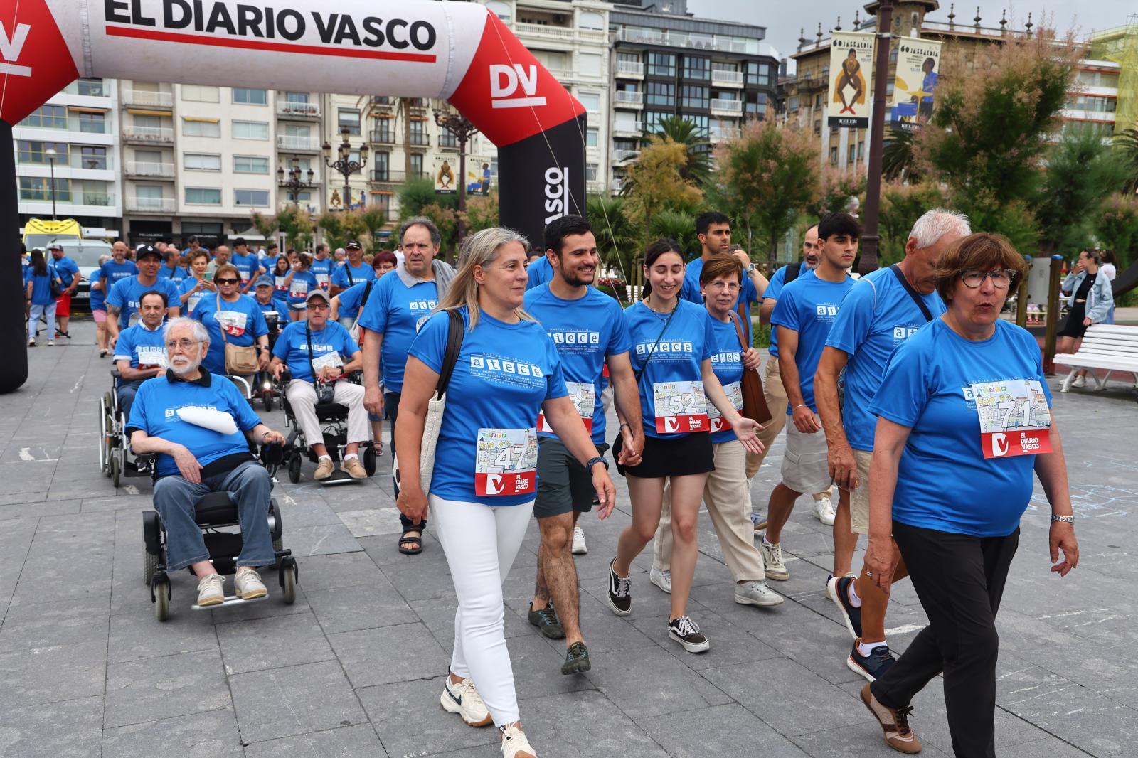 Marcha solidaria de ATECE