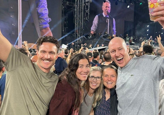 La famosa extenista que tampoco se quiso perder el concierto de Bruce Spingsteen en San Sebastián: «Me llevó 15 años»