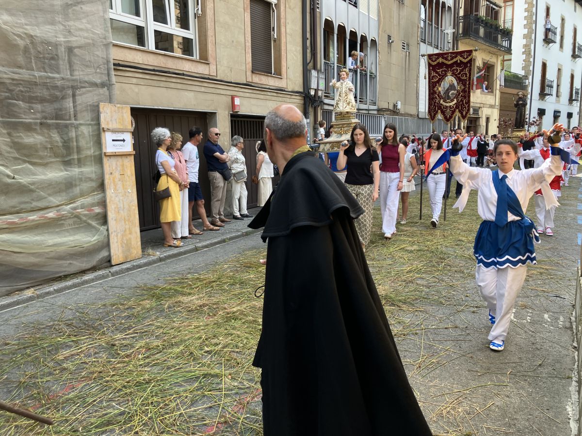 Día grande del Corpus Christi en Oñati