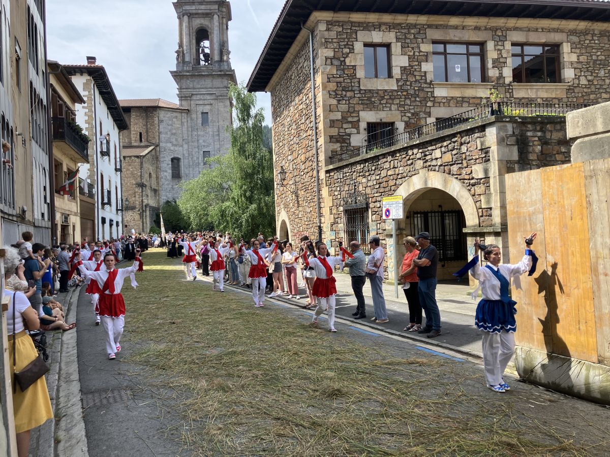 Día grande del Corpus Christi en Oñati