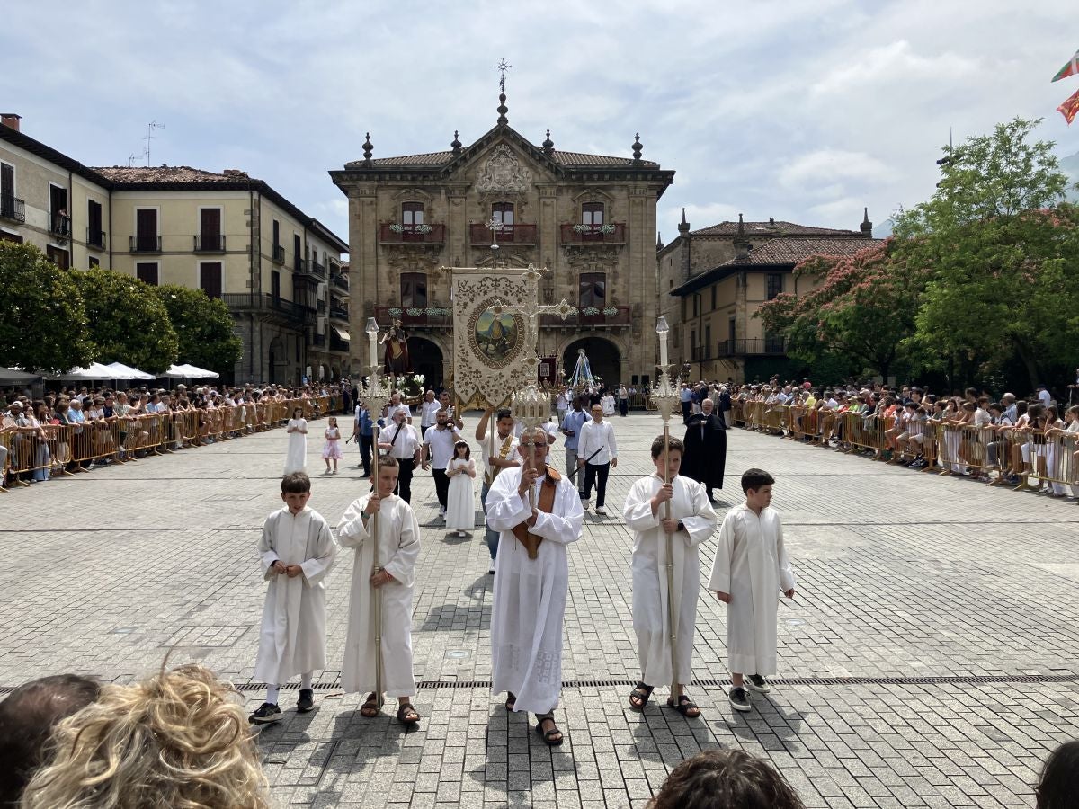 Día grande del Corpus Christi en Oñati