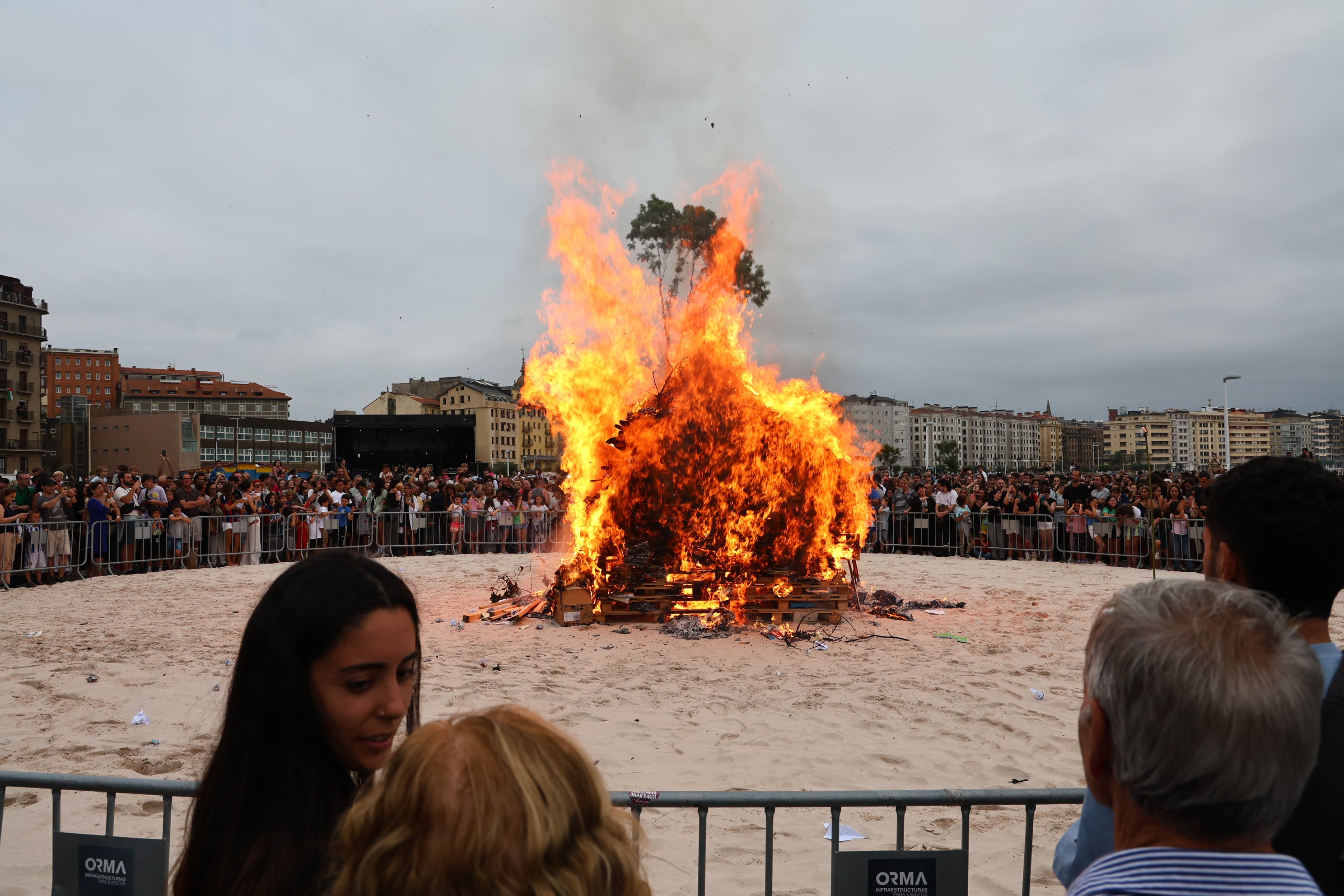 San Juan enciende Donostia