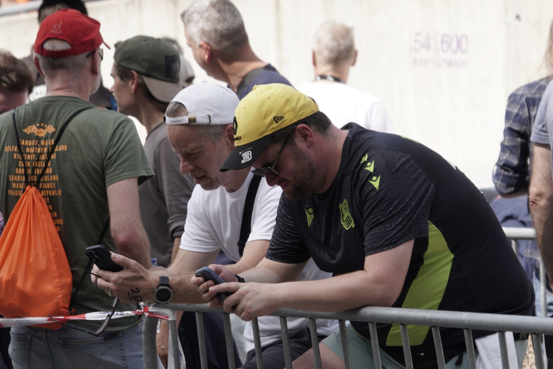 Gran ambiente en las horas previas al concierto de Bruce Springsteen