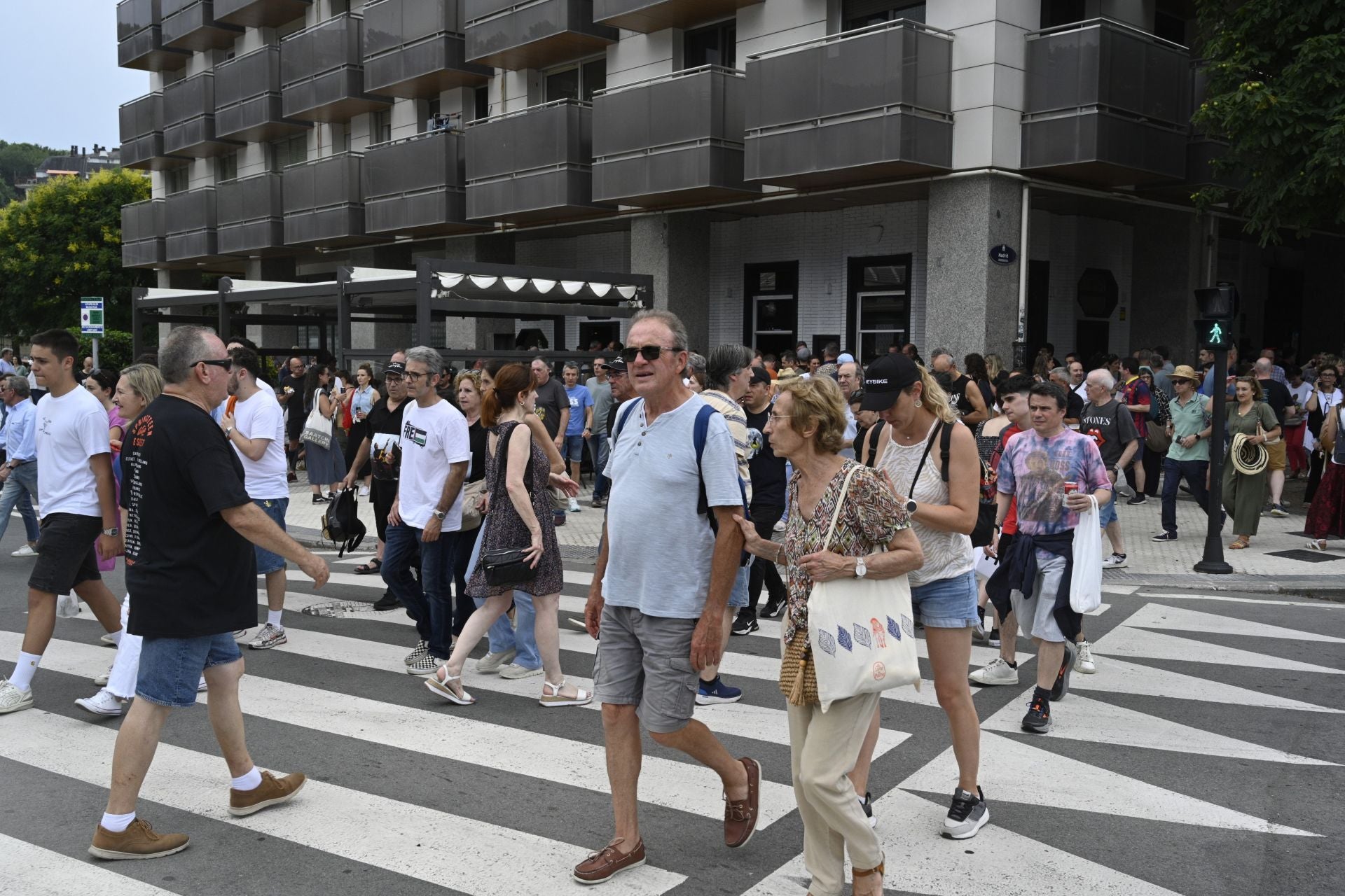 Gran ambiente en las horas previas al concierto de Bruce Springsteen