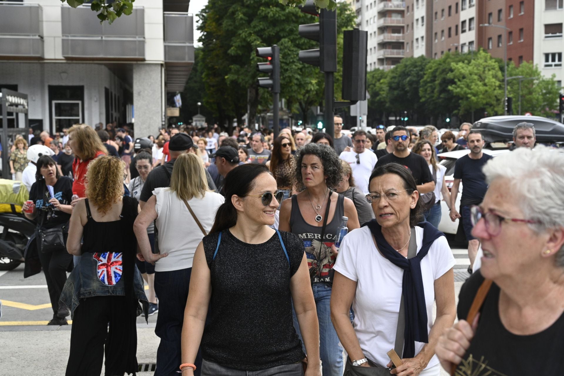 Gran ambiente en las horas previas al concierto de Bruce Springsteen