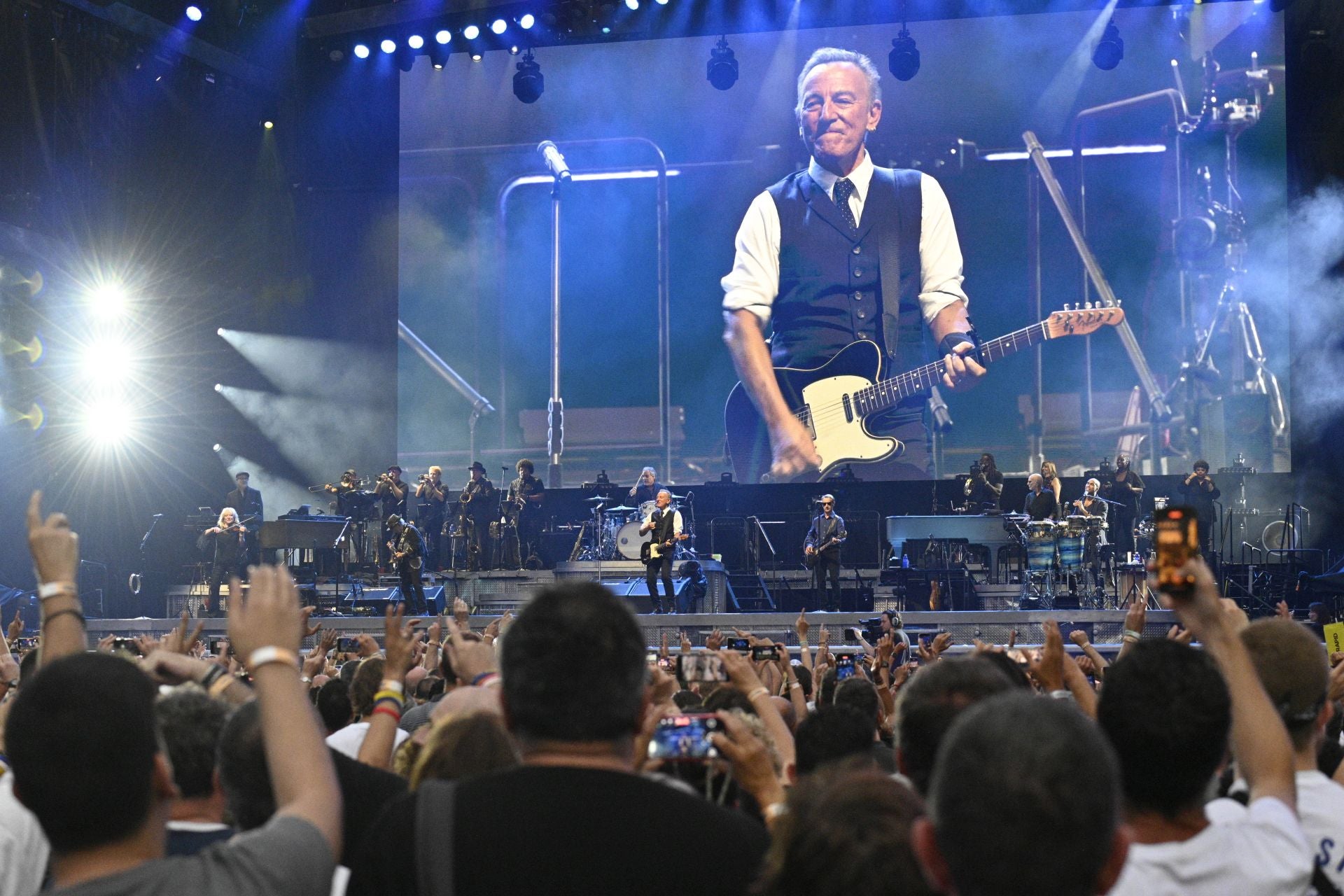 Bruce Springsteen vuelve a cautivar al público en Donostia