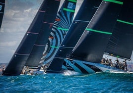 El Mundial de TP52 arranca en Cascais con once equipos de nueve países