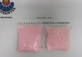 El hombre estaba en posesión de cocaína rosa, más conocida como tusi.
