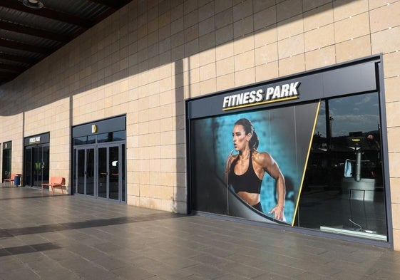 Gimnasio Fitness Park en el Centro Comercial de Urbil.