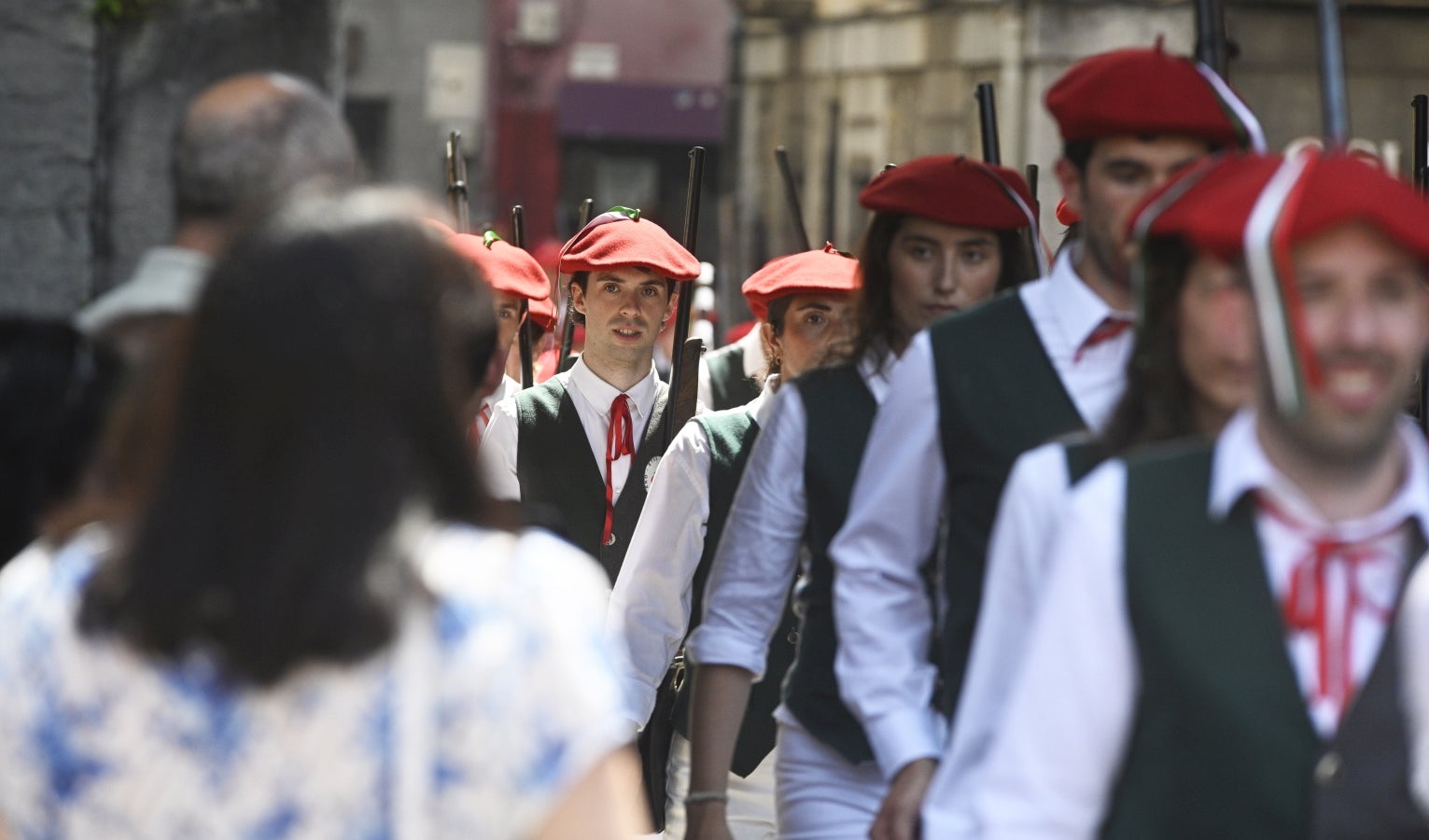 Tolosa, firme en su día grande y en un sofocante calor