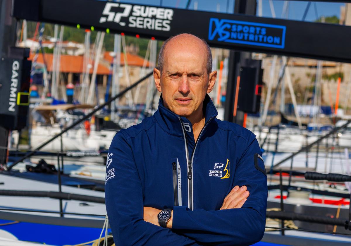 Agustín Zulueta posa en uno de los puertos en los que se detiene la 52 Super Series.