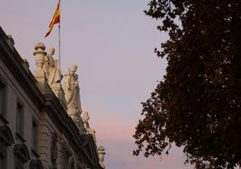Fachada del Tribunal Supremo en Madrid.