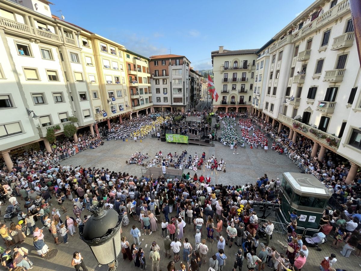 Zarautz ya disfruta de San Pelaio