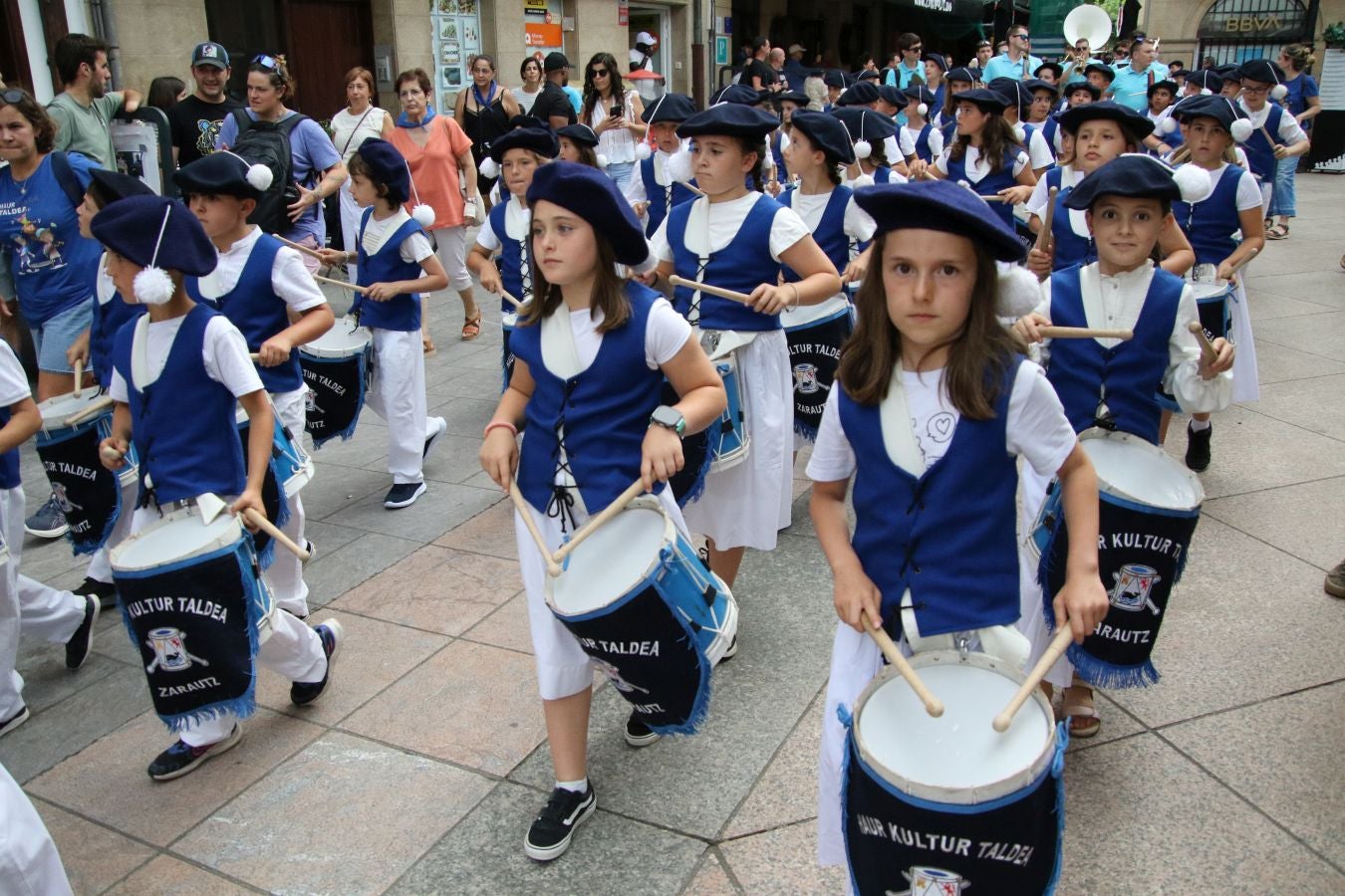 Zarautz ya disfruta de San Pelaio