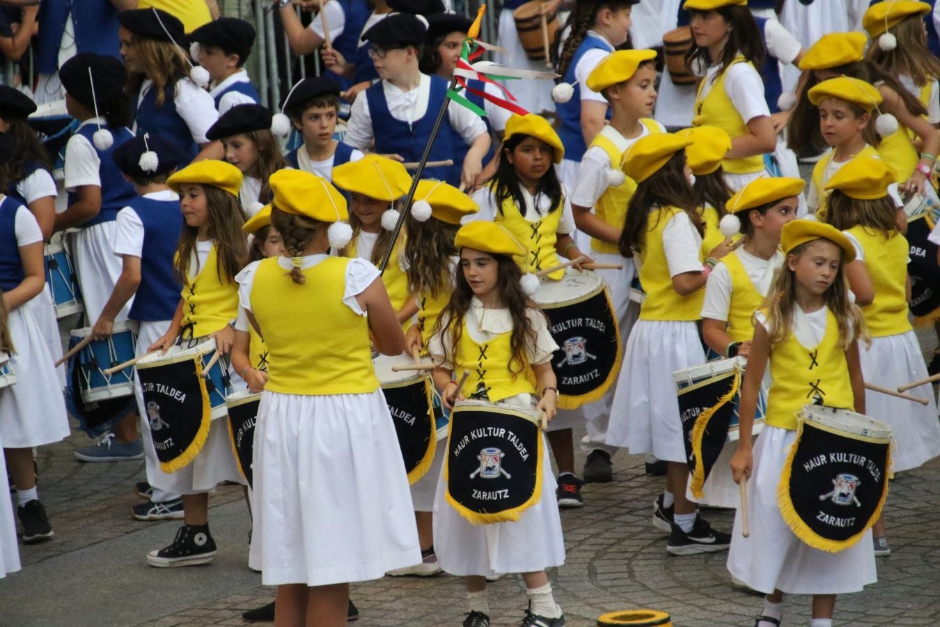 Zarautz ya disfruta de San Pelaio