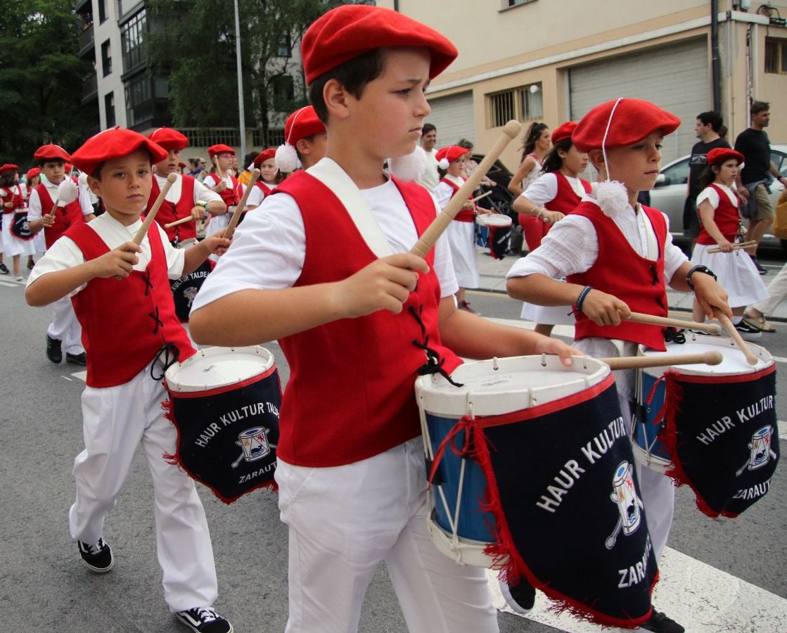 Zarautz ya disfruta de San Pelaio
