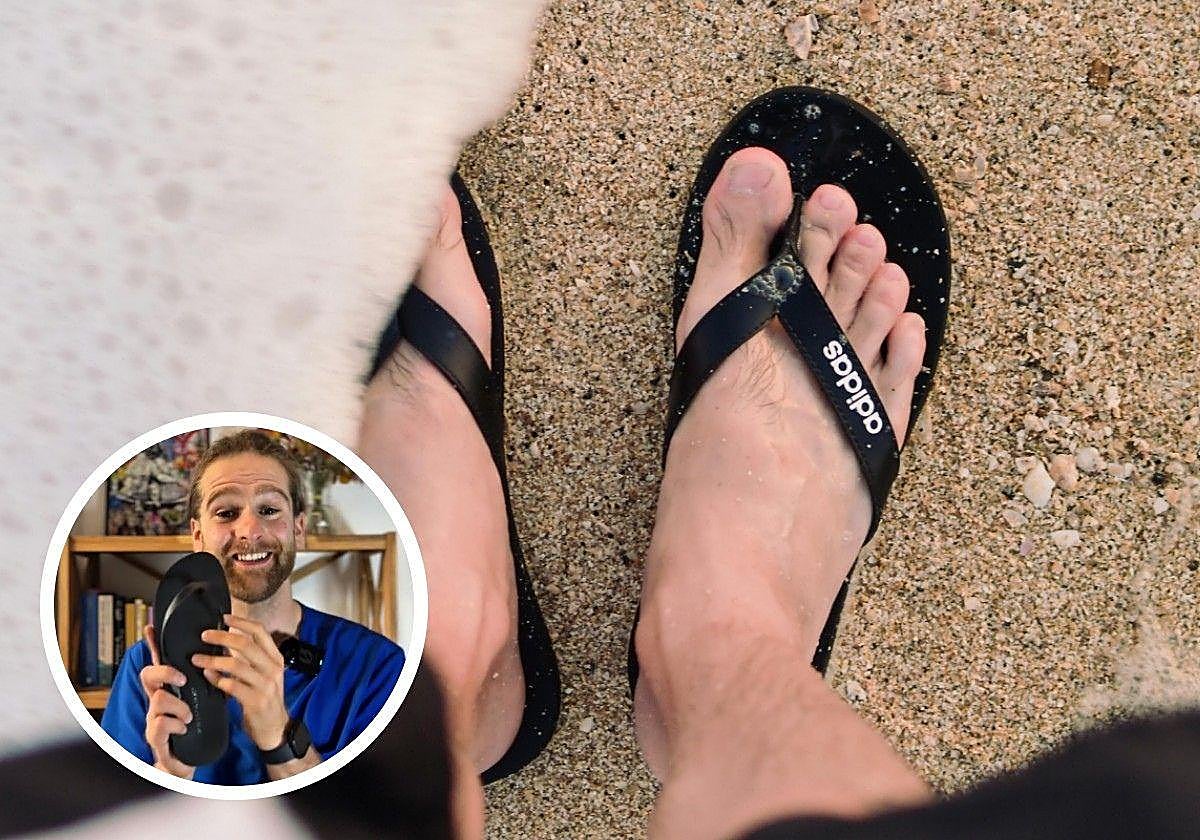 «El peligro de usar chanclas» en verano, según un podólogo