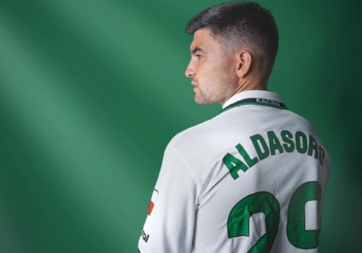 Aldasoro, en la imagen de su renovación.