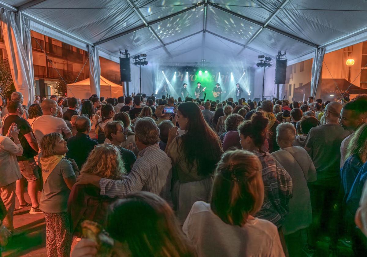 Uno de los conciertos programados en Lasarte-Oria.