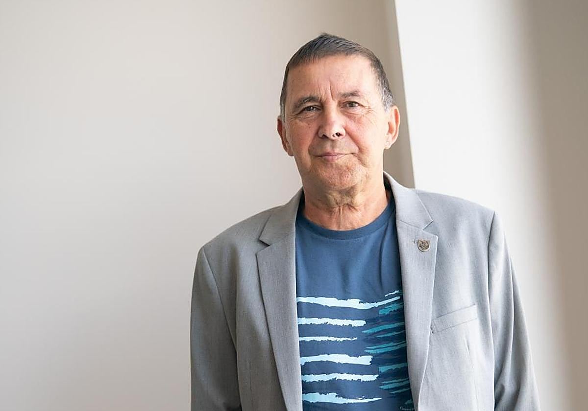 El secretario general de Eh Bildu, Arnaldo Otegi, en otro momento.