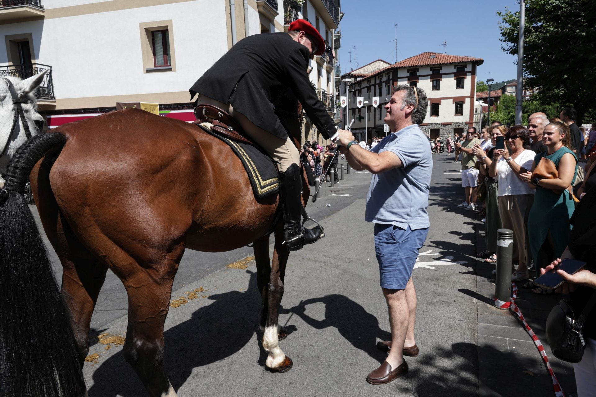 Irun vive una intensa víspera del gran día del año