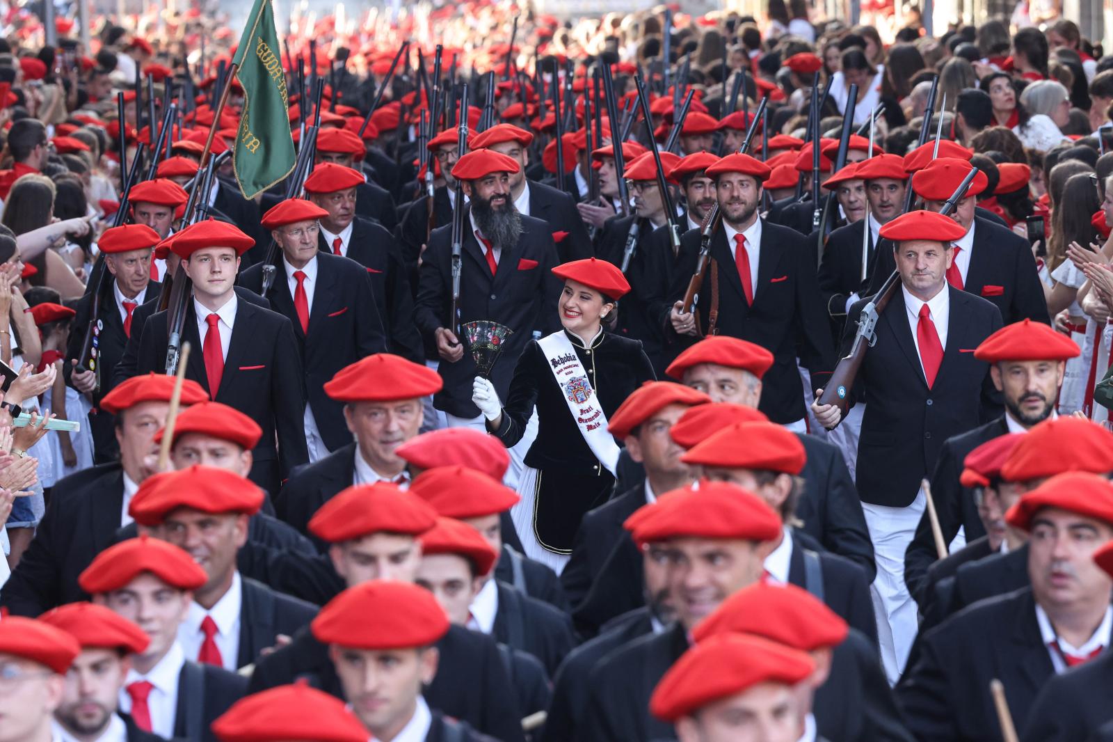El Alarde tradicional en imágenes
