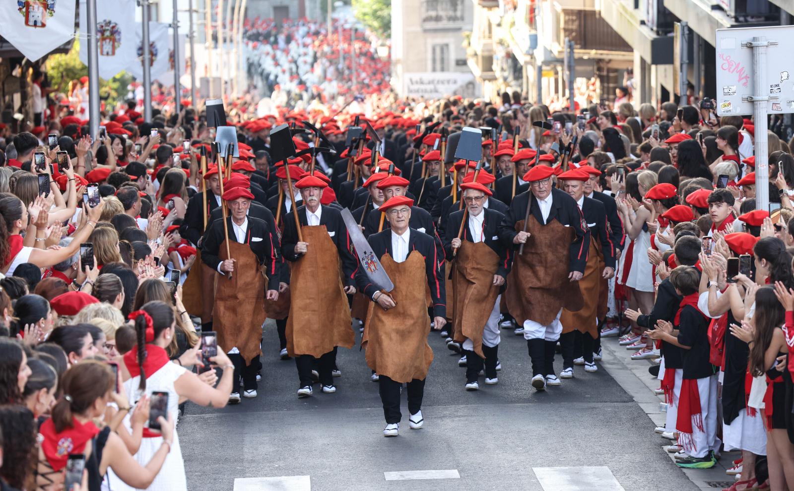 El Alarde tradicional en imágenes