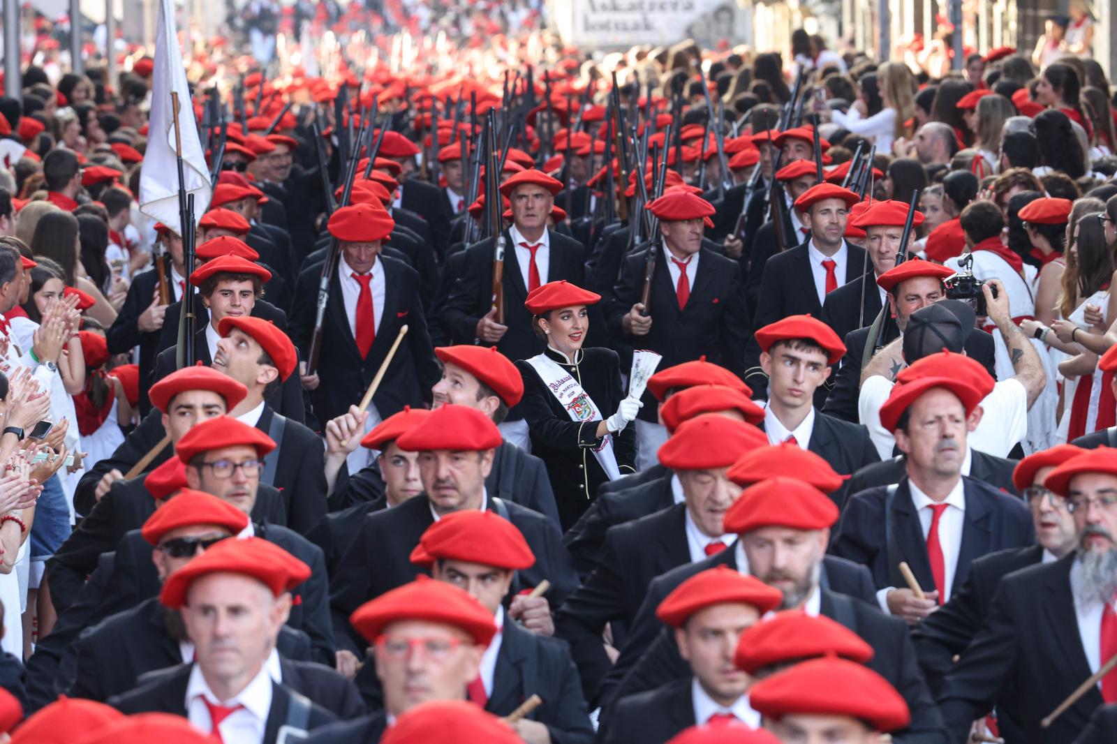 El Alarde tradicional en imágenes