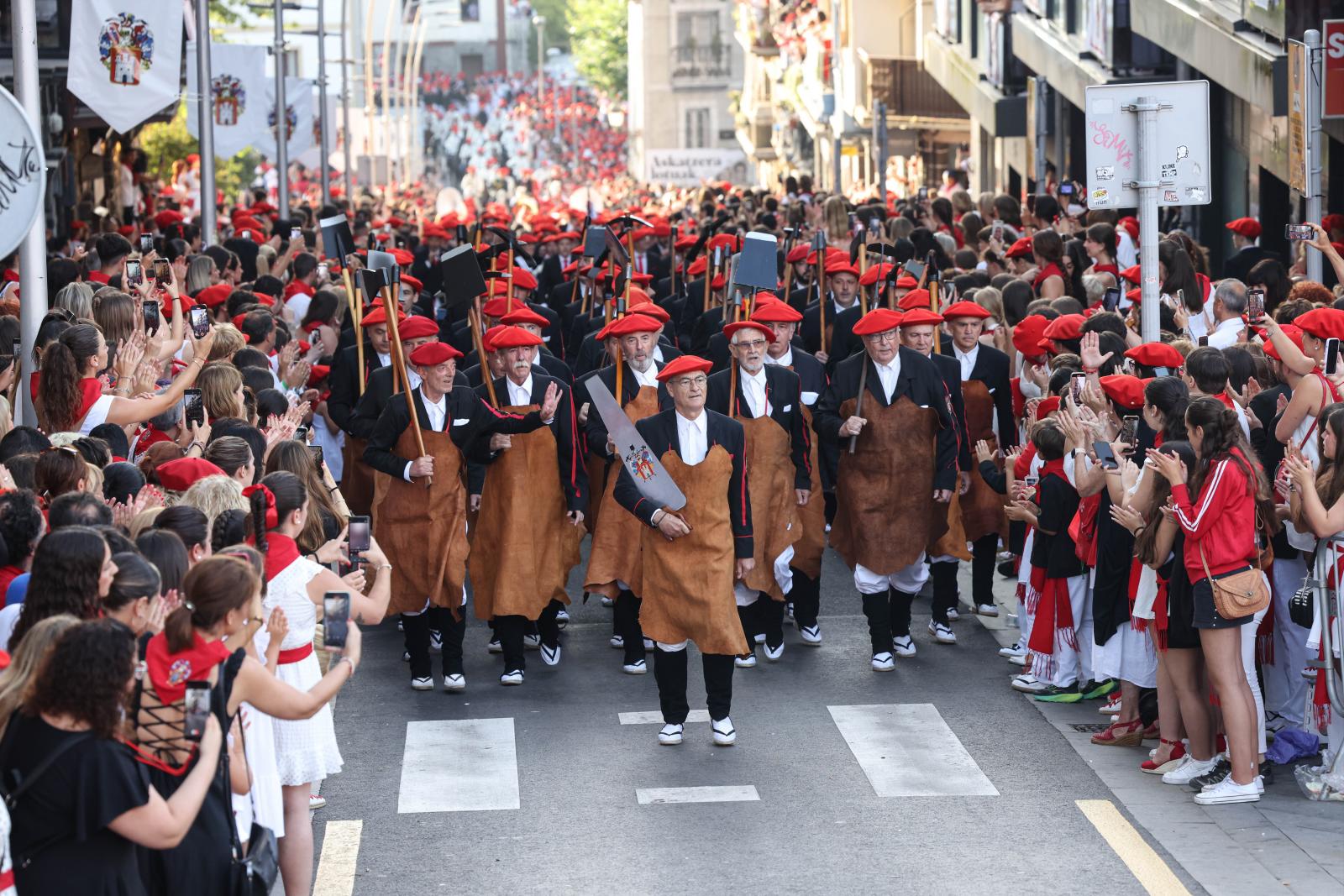 El Alarde tradicional en imágenes