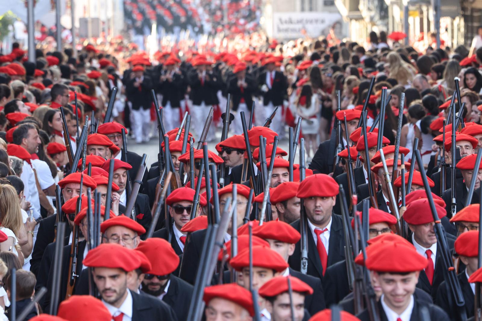 El Alarde tradicional en imágenes