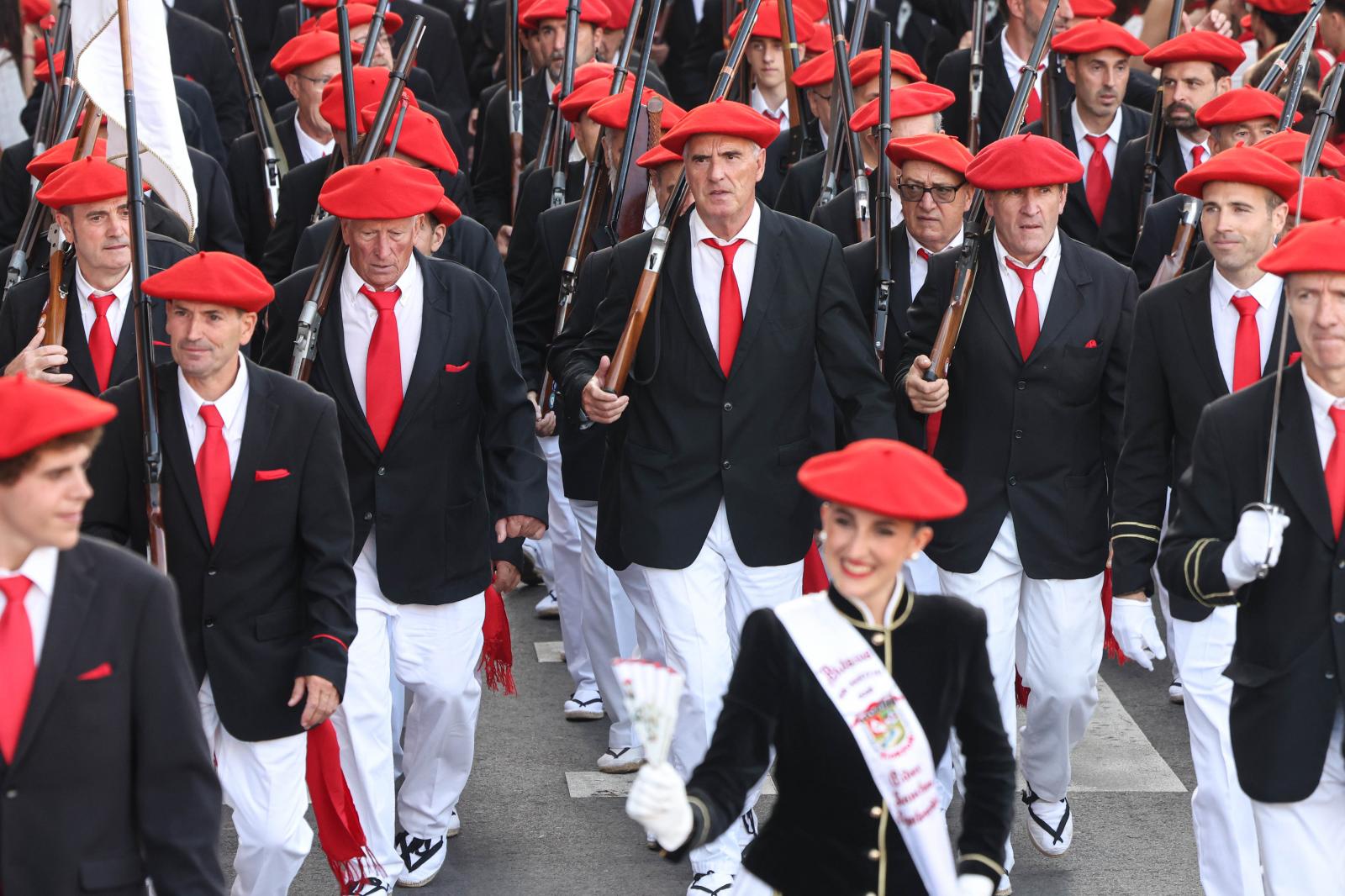 El Alarde tradicional en imágenes