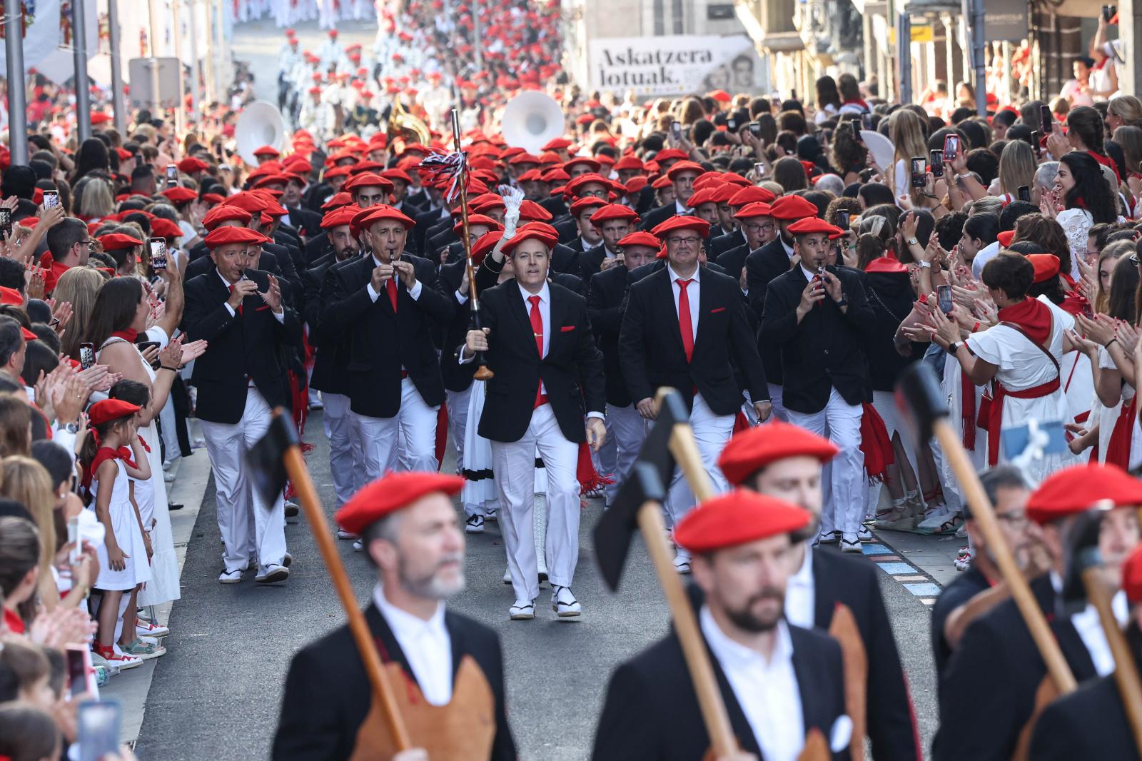 El Alarde tradicional en imágenes